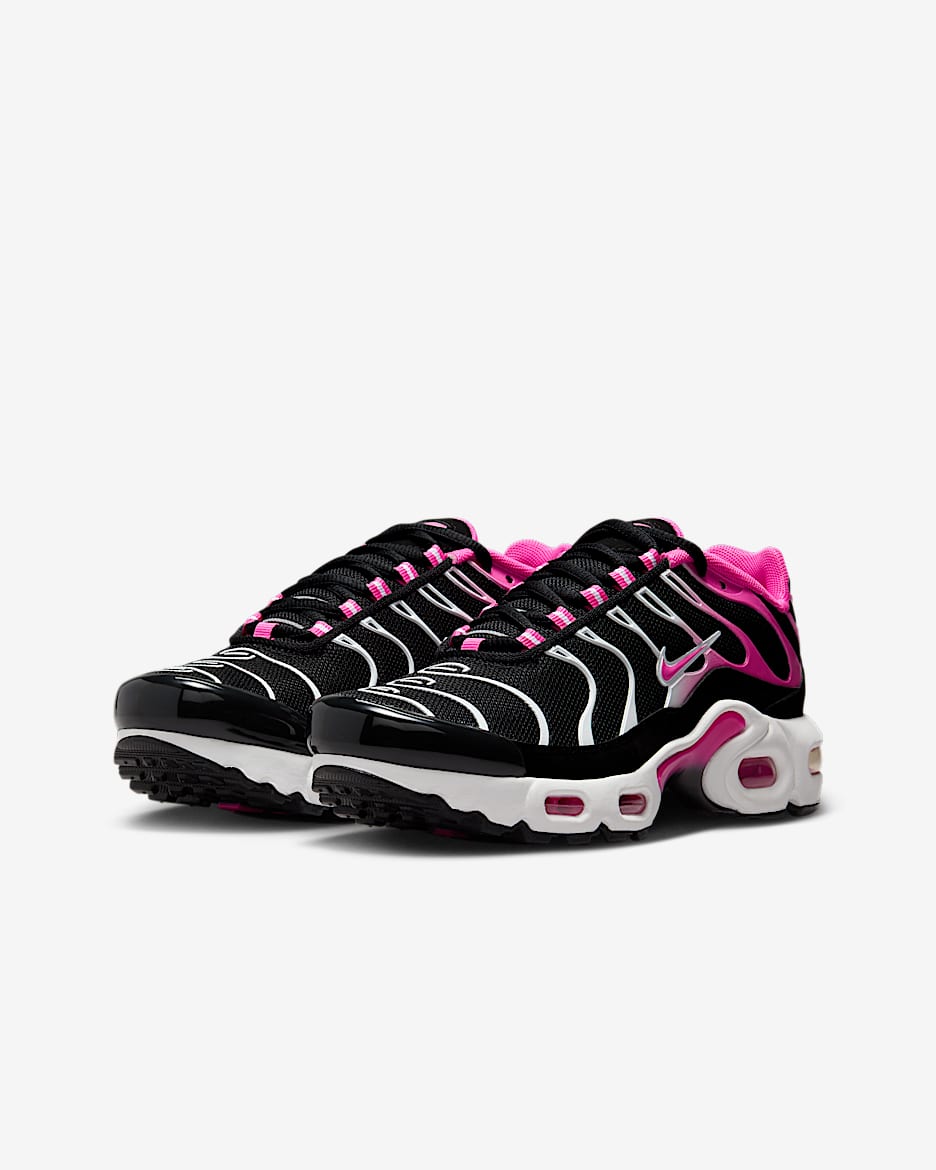 Nike Air Max Plus Team Red Cool Grey GS